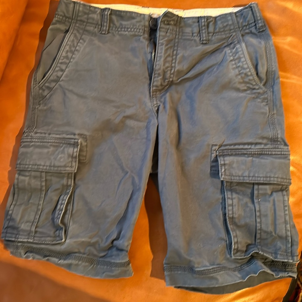 Gap cargo shorts, size 14, indigo